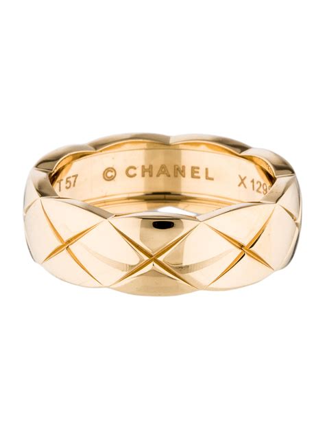 chanel gold ring